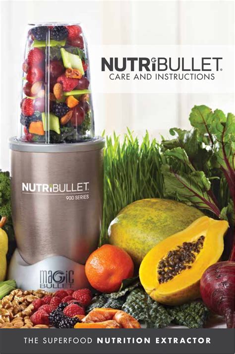 The Magic Bullet Nutribullet 900: A Must-Have for Every Health-Conscious Home
